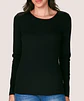 Camiseta Cotton Rib Manga Larga - Miniatura 1