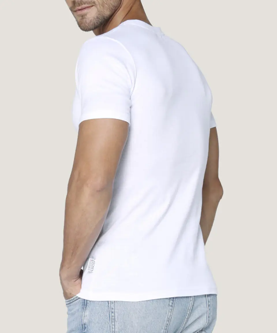 Camiseta Cotton Cuello Redondo 2