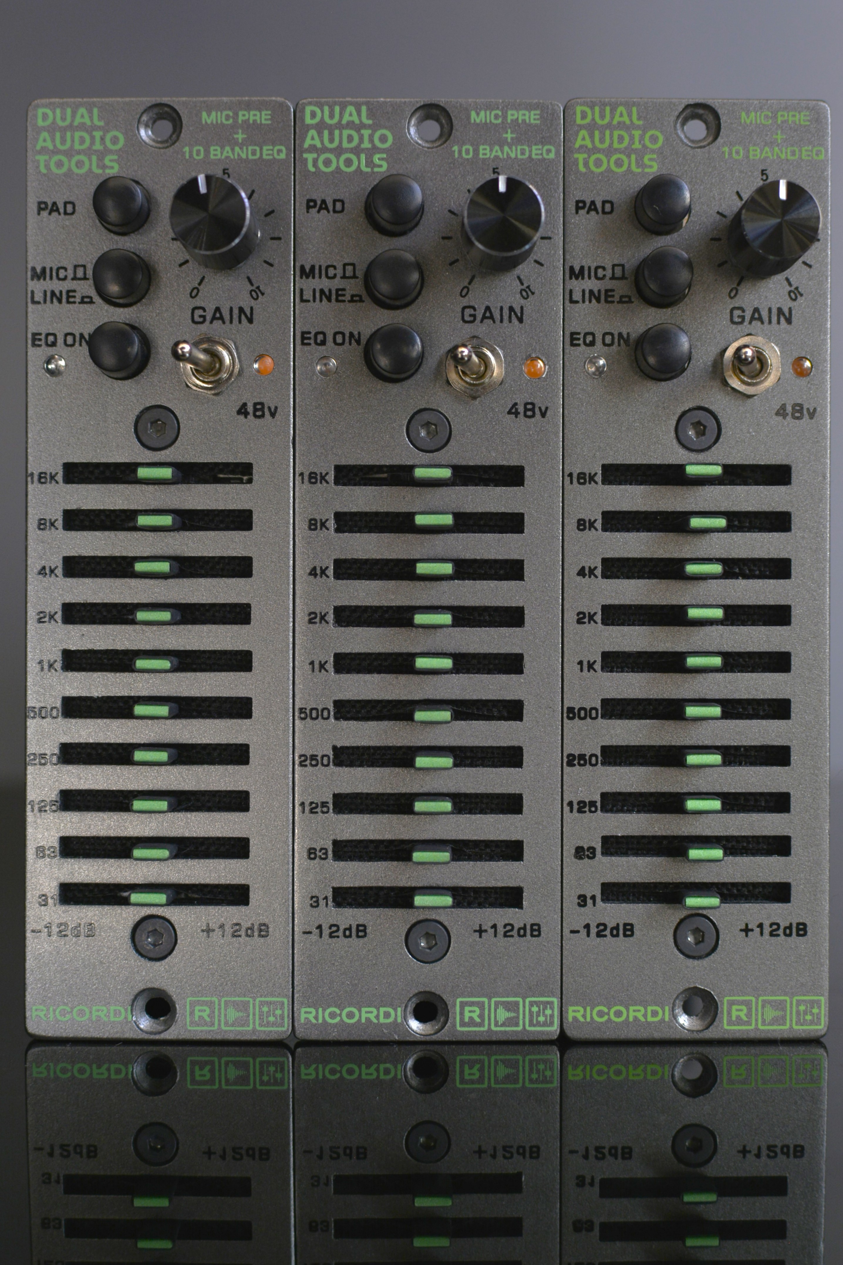 Mic pre + 10 band eq- RESERVA 3