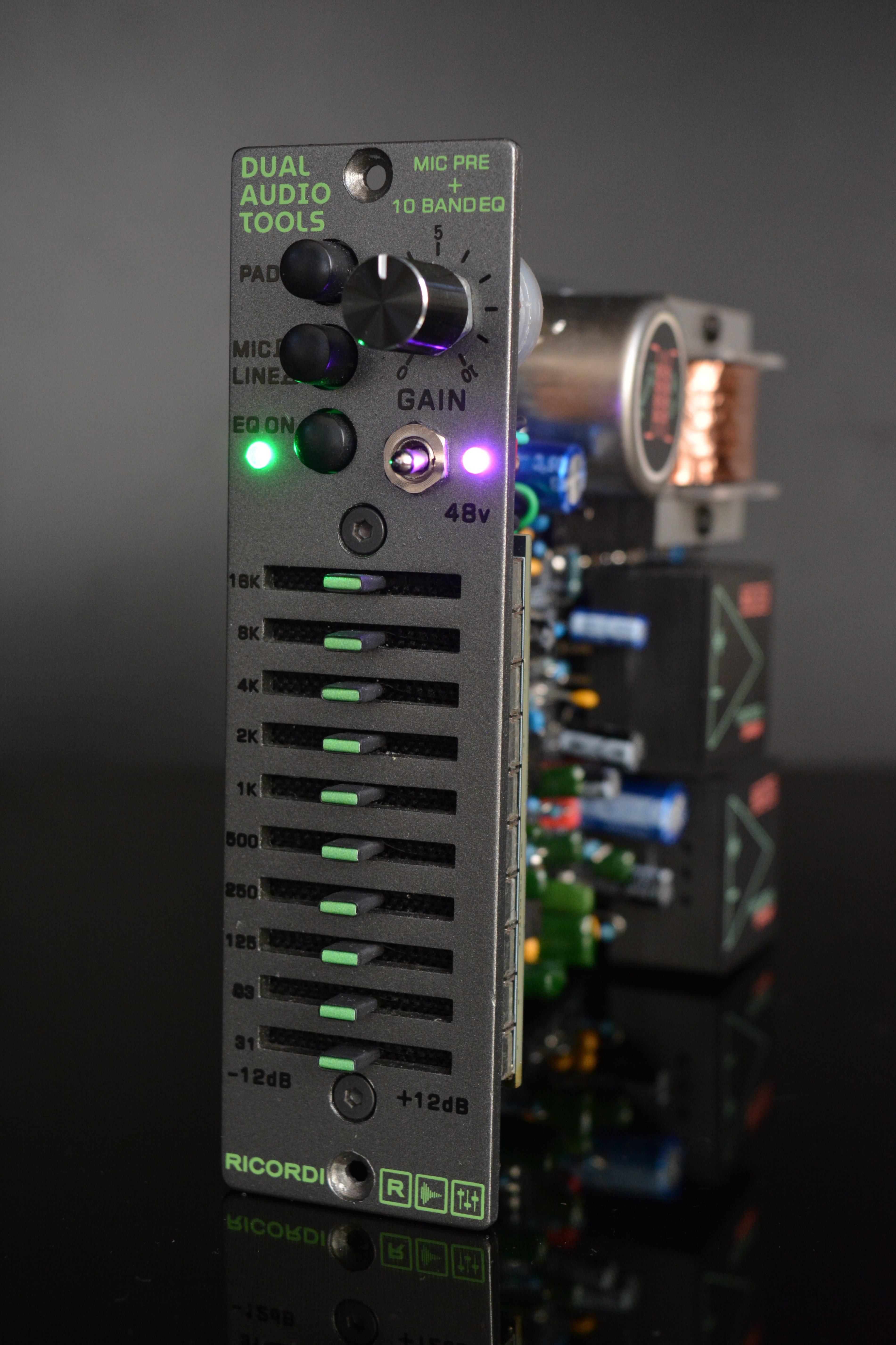 Mic pre + 10 band eq- RESERVA 4