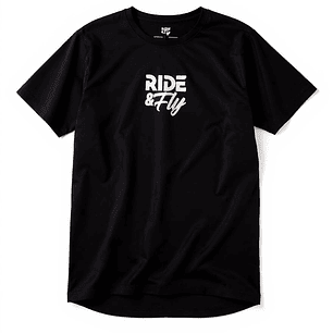 Polera Oficial Raf - Negro