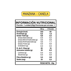 SOUL BAR MANZANA-CANELA 5 UNIDADES