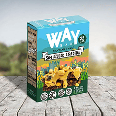 WAY BAR CHOCOLATE MANI  5 UNIDADES