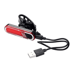 LUZ TRASERA HJ-040 RECARGABLE USB 60 LUMENS