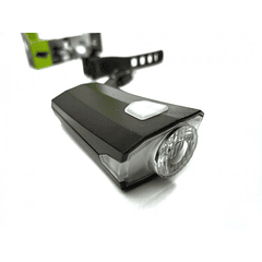 LUZ LED DELANTERA USB RECARGABLE 200 LUMENES AQY-098