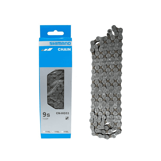 CADENA SHIMANO 9V CN-HG53 DEORE