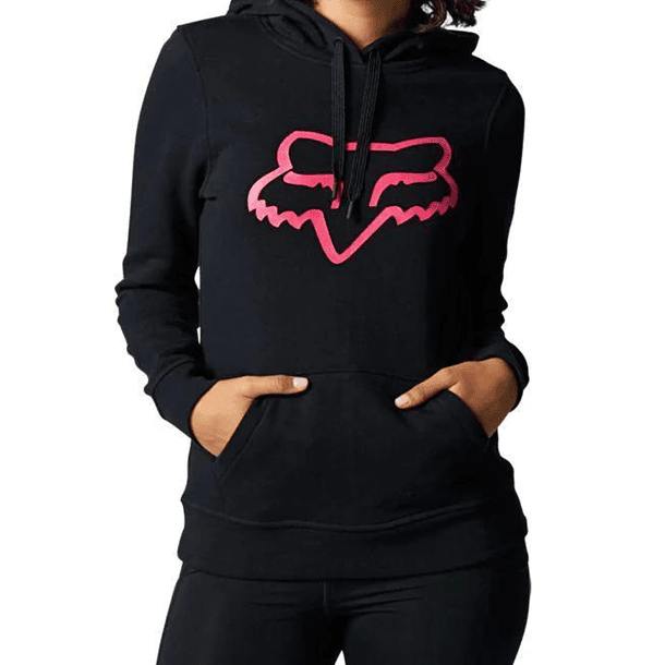 POLERON MUJER FOX LIFESTYLE BOUNDARY NEGRO 1