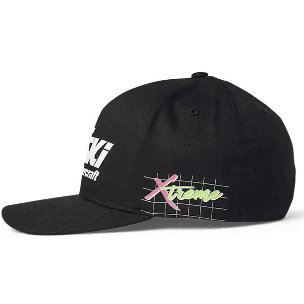 GORRO JOCKEY FOX LIFESTYLE KAWASAKI JET SKI FLEXFIT 3