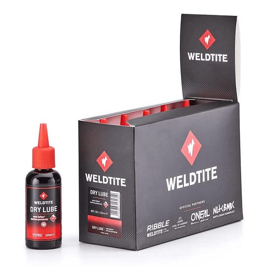 LUBRICANTE DE CADENA DRY LUBE SECO WELDTITE 100 ML