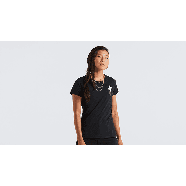 POLERA SPECIALIZED MUJER S-LOGO SHORT SLEEVE   1