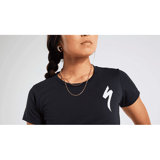 POLERA SPECIALIZED MUJER S-LOGO SHORT SLEEVE   4