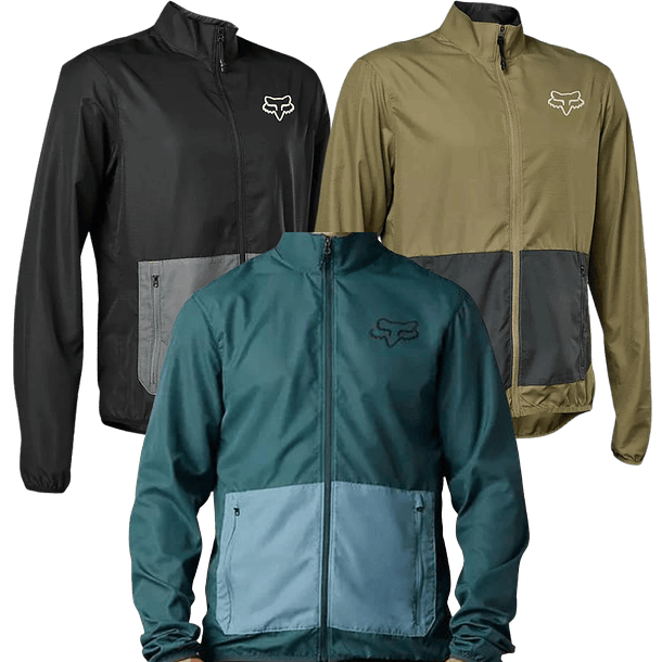 CHAQUETA CORTAVIENTOS FOX RANGER WIND 3