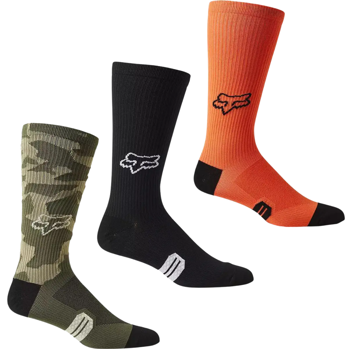 FOX Calcetines MTB Hombre - Ranger 6" - Negro