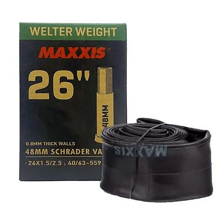 Camara Maxxis 26×1.5/2.5 Válvula Auto 48mm 1