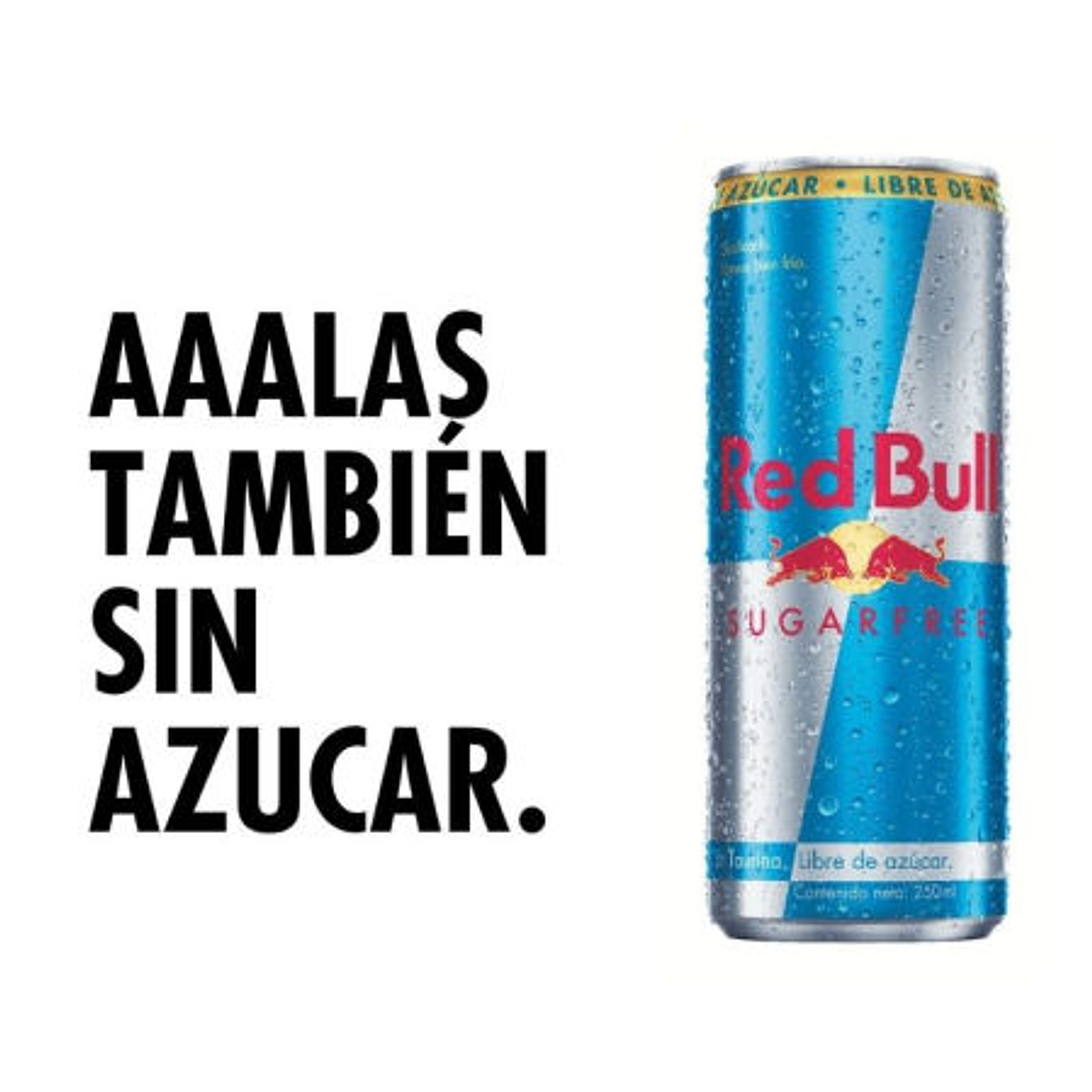 RED BULL 250ML SUGAR FREE 4