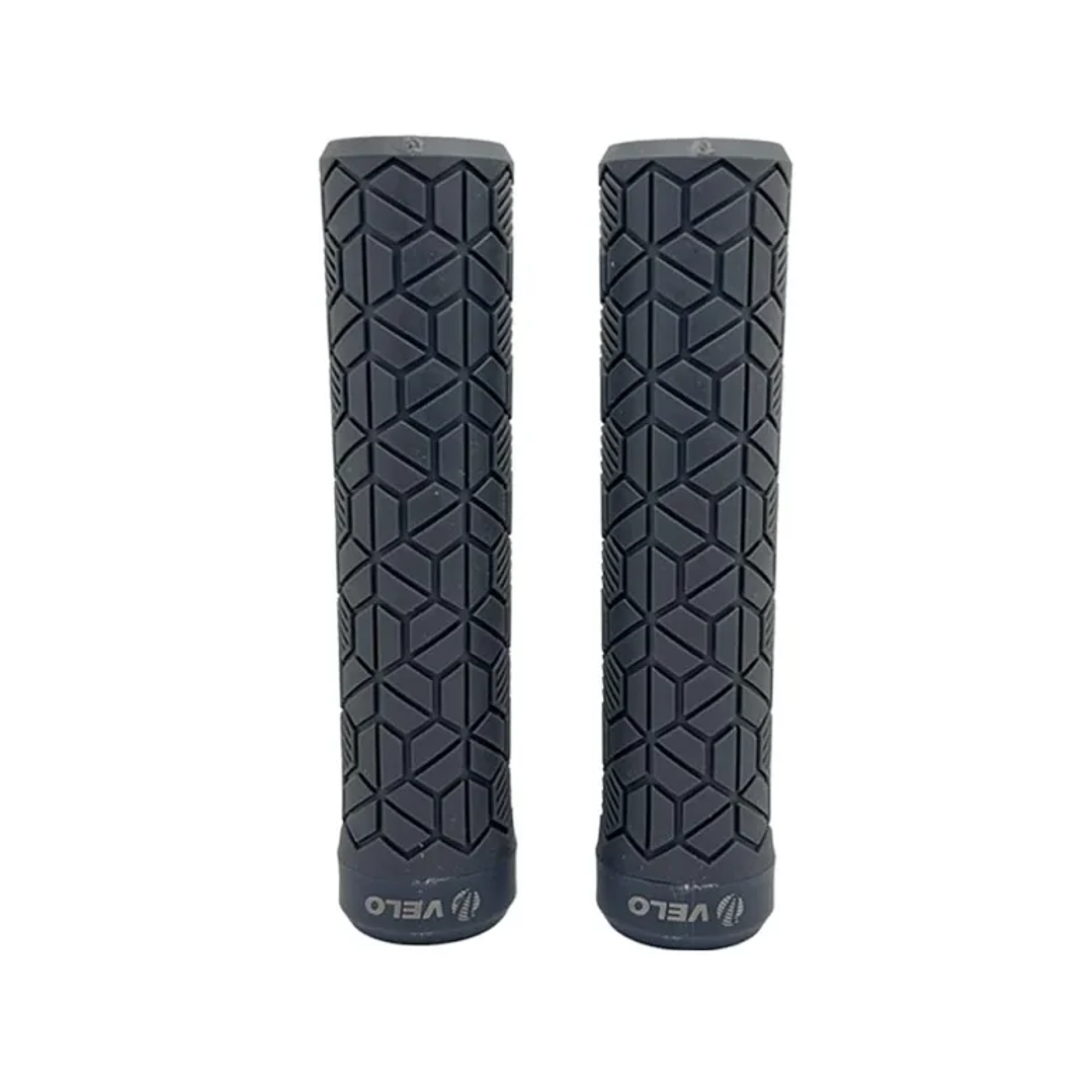 Puño VELO MTB Gris Lock Resina 1