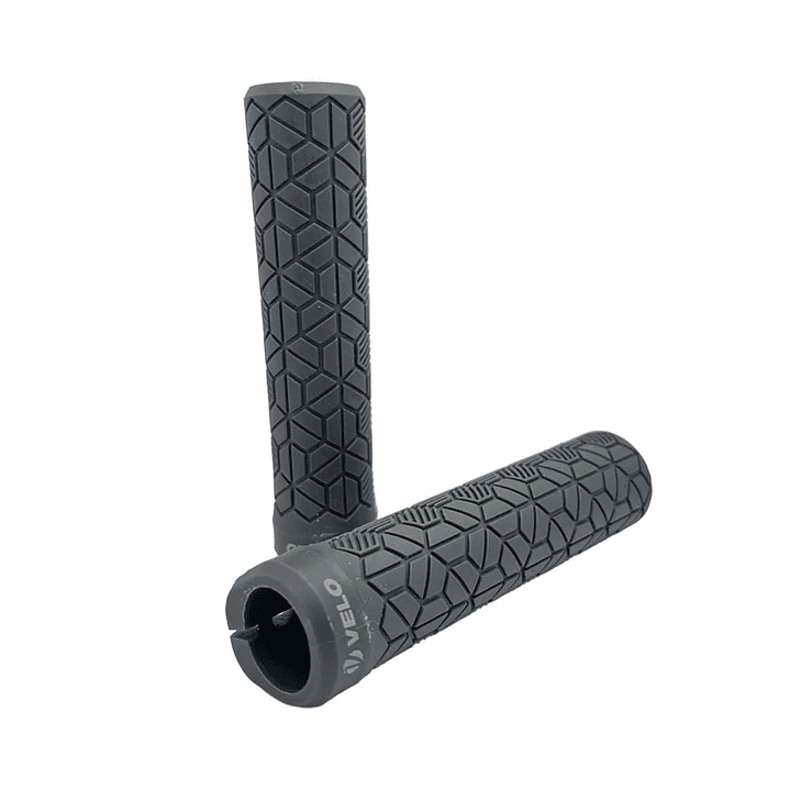 Puño VELO MTB Gris Lock Resina 3