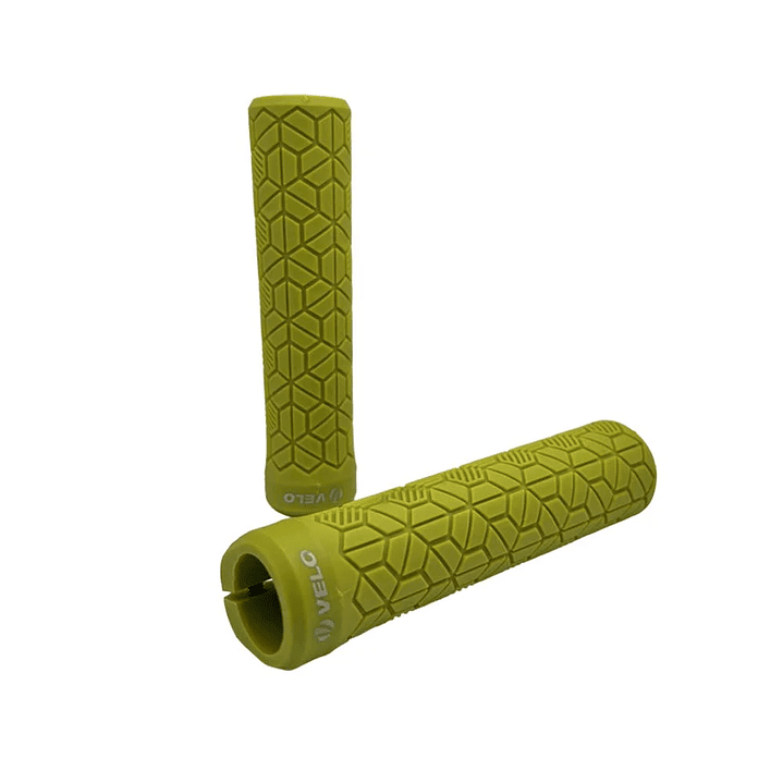 Puño VELO MTB Verde Pistacchio Lock Resina 1