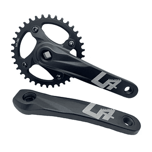 Volante MTB Aluminio 1 X 10-11-12 Vel Narrow 36T Reforzado