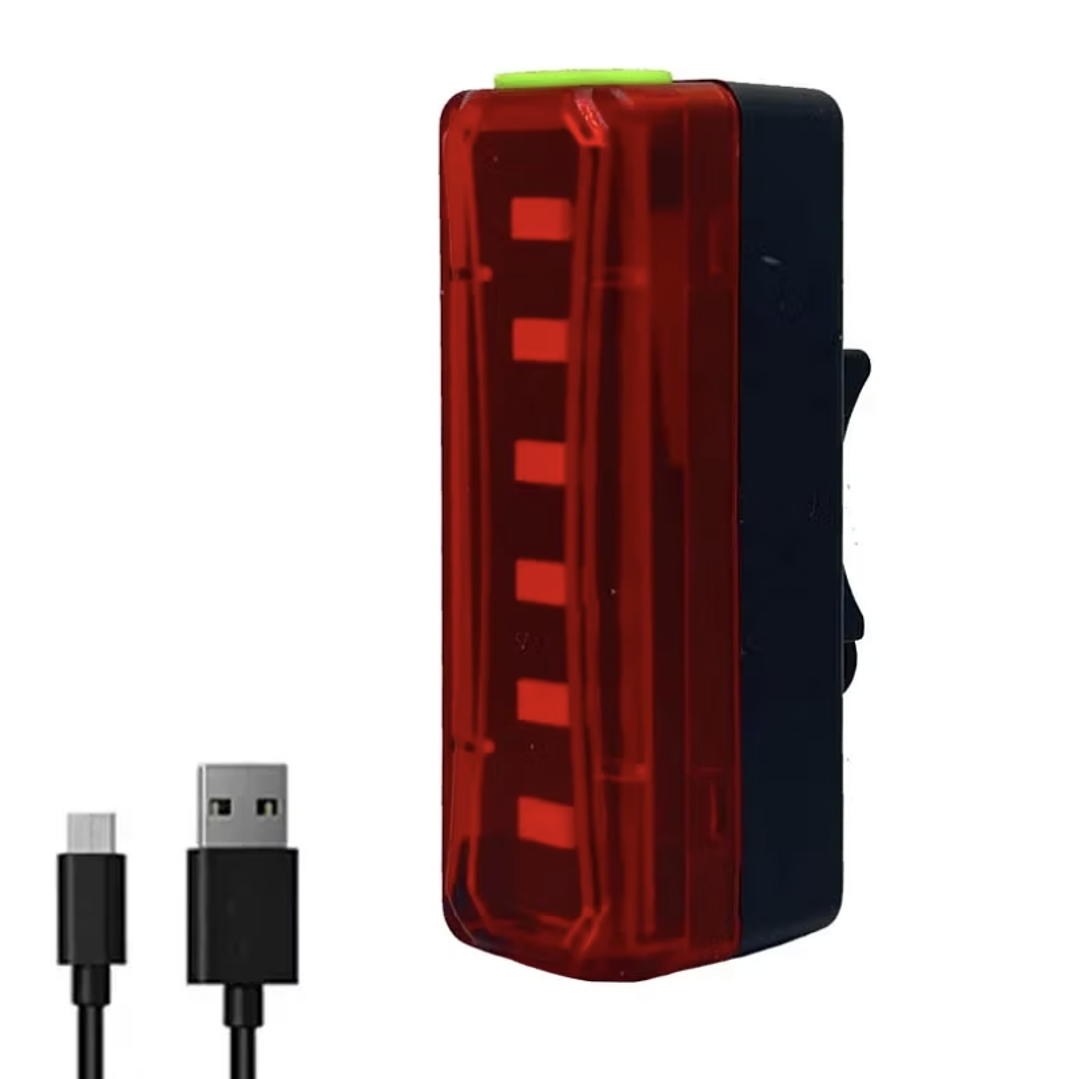 LUZ TRASERA USB 4 FUNCIONES 6 LED Q47  1