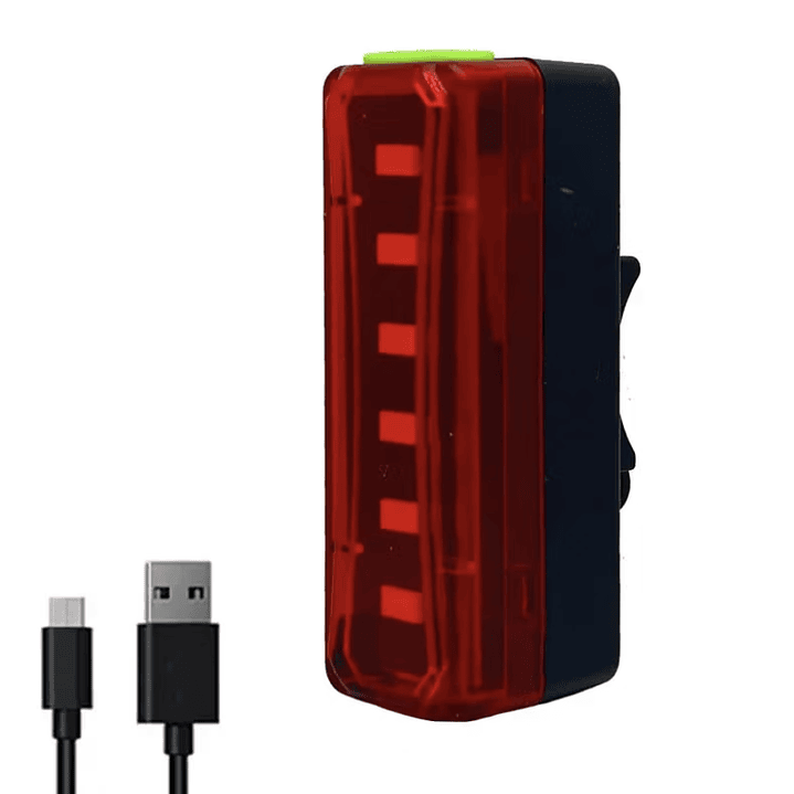 LUZ TRASERA USB 4 FUNCIONES 6 LED Q47  1