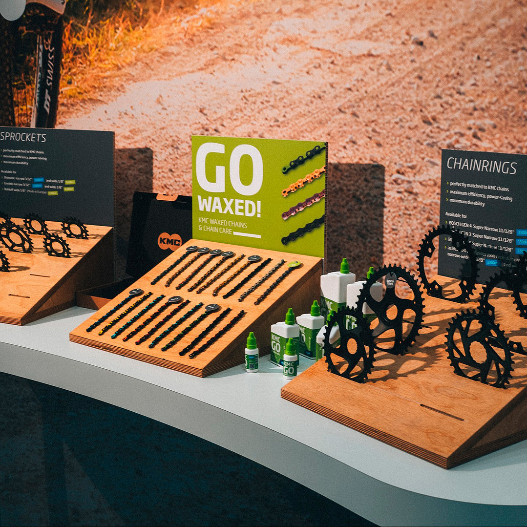 Cadena KMC X Flat Wax 1/2