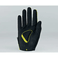 GUANTES SPECIALIZED  HYPRVIZ BODY GEOMETRY GRAIL LONG FINGER GLOVES NEGRO VERDE FLUOR - Miniatura 2