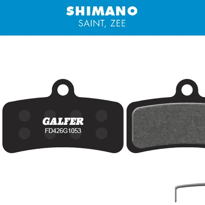  Galfer Pastillas Shimano M7120/8020/8120/9120 EBIKE 1