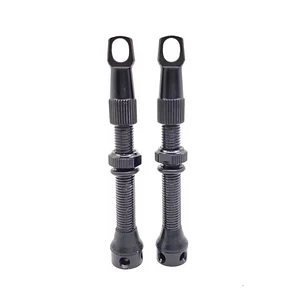 Válvula Tubular Presta Inserto 44mm Negra
