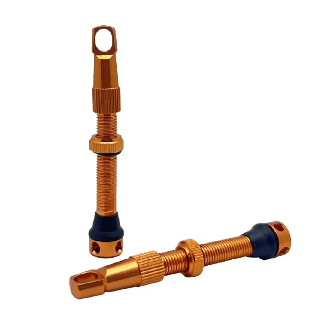 Válvula Tubular Presta Inserto 44mm Naranja 1