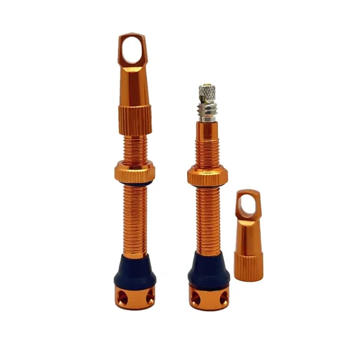 Válvula Tubular Presta Inserto 44mm Naranja 2