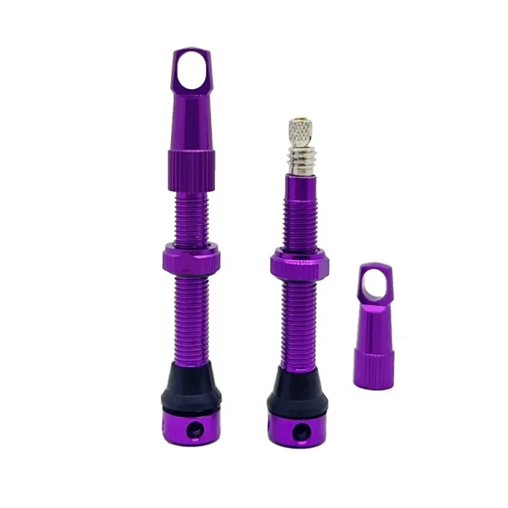 Válvula Tubular Presta Inserto 44mm Morado 2