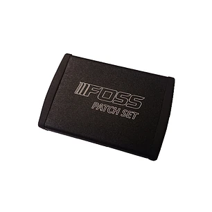 Parches FOSS Glueless (Instantáneos) Caja Metálica, Incluye 6 Parches, Lija, Caja 20 uni