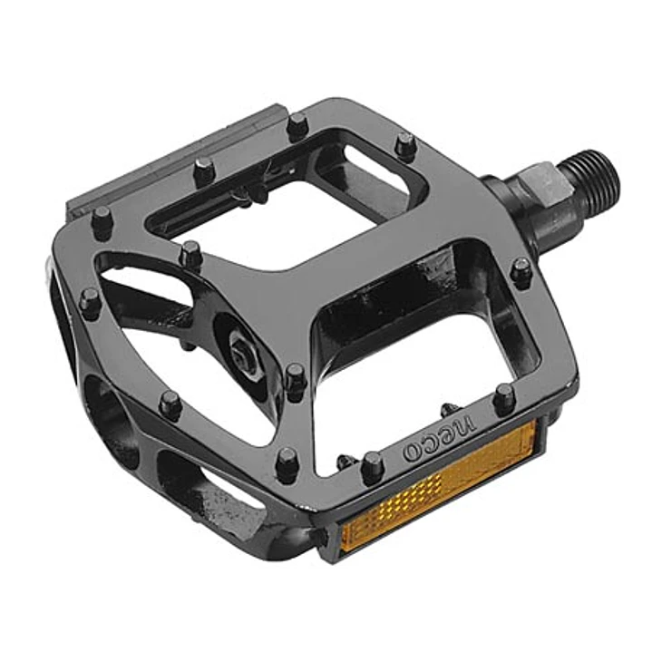 Pedal NECO WP916 Aluminio 9/16 Con Rodamientos, Black 1