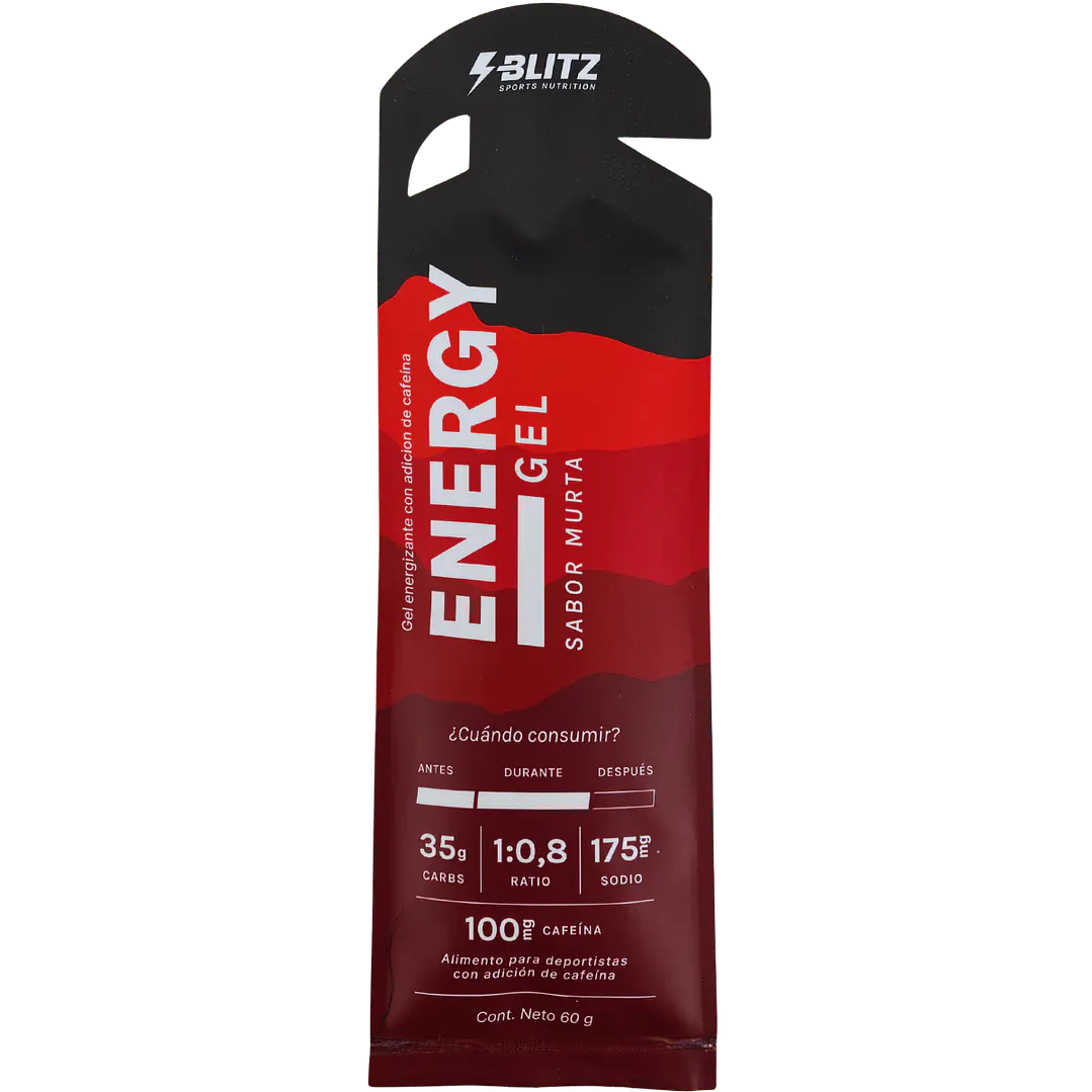 GEL ENERGETICO BLITZ CON Y SIN CAFEINA 7