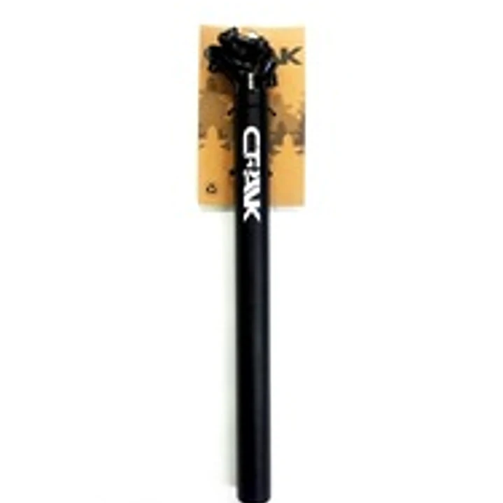 Tubo asiento Crank 31.6X400 Negro/Gris 1