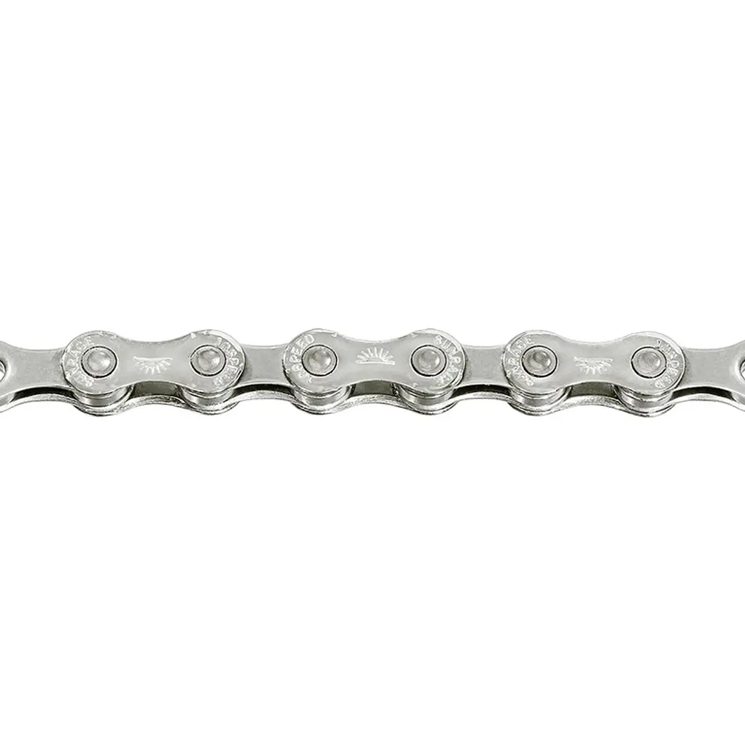 SunRace Cadena CN10A 10V 116 eslabones Q/link plateada 1