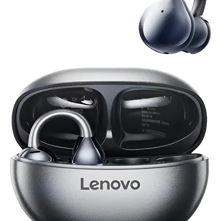 Ej Auriculares Lenovo Clip Ta410 Tws Bluetooth 5.4 Color Negro 3