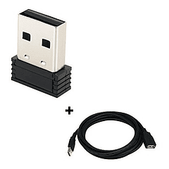 ADAPTADOR ANT+ USB + ALARGADOR