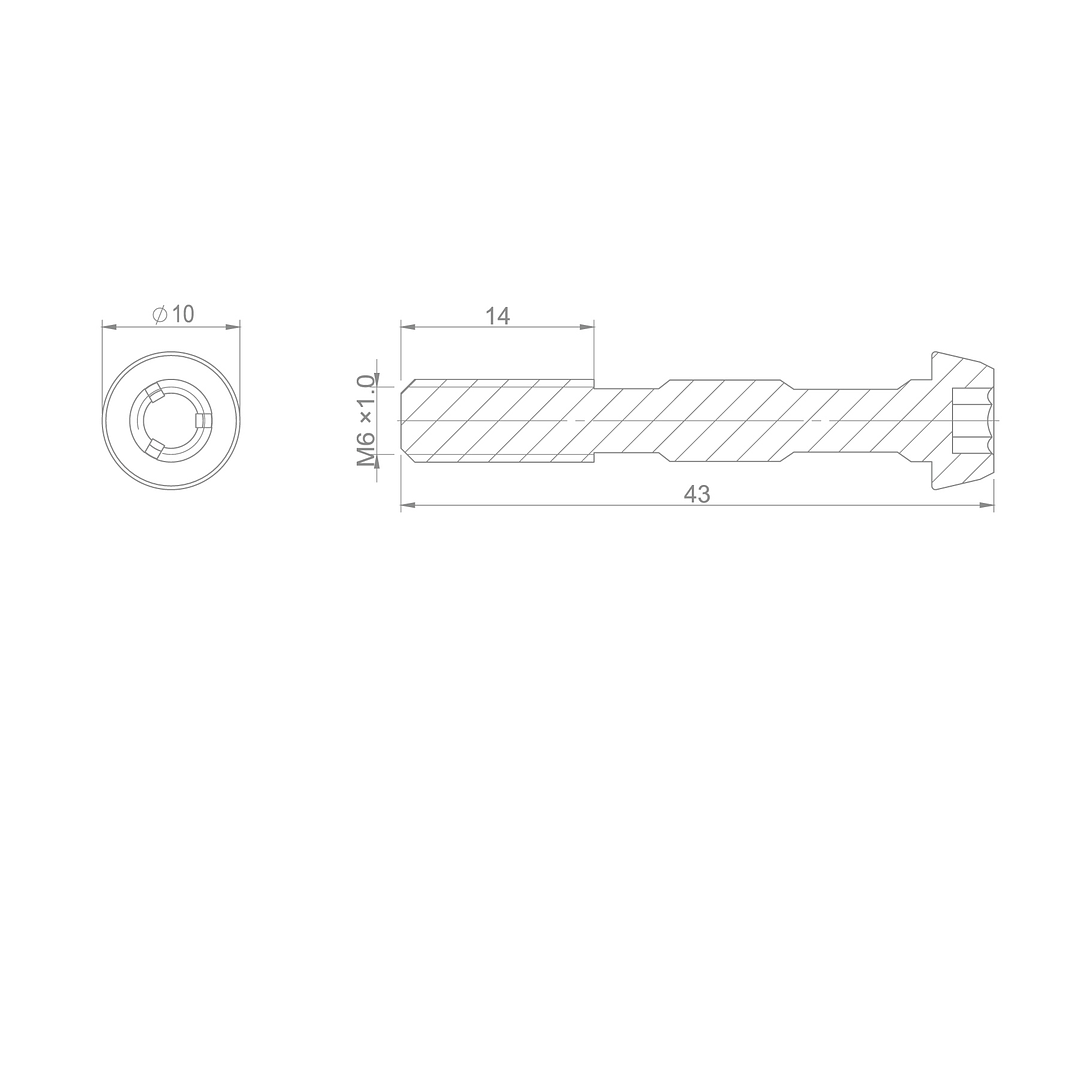 HBP-12 perno para Banjo Shimano XTR 2012 SS (10PCS/Botella) 2