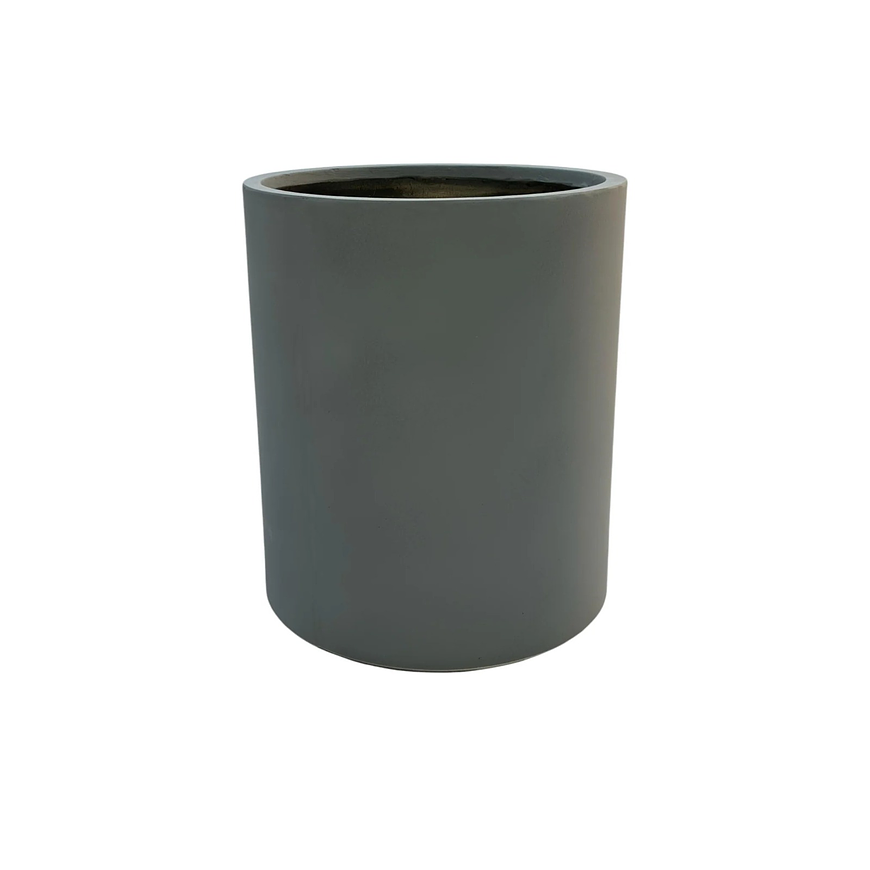 MACETERO FIBROCEMENTO FORMA CILINDRO Diametro: 60cm Alto: 70cm 3