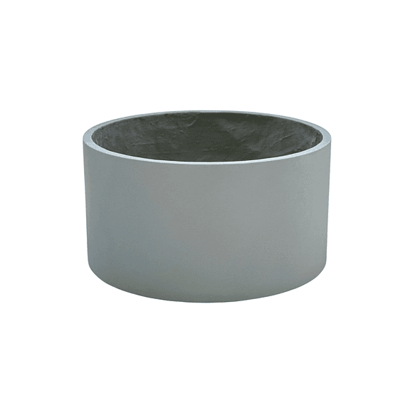 MACETERO FIBROCEMENTO FORMA CILINDRO BAJO Diametro: 75cm Alto: 40cm 1