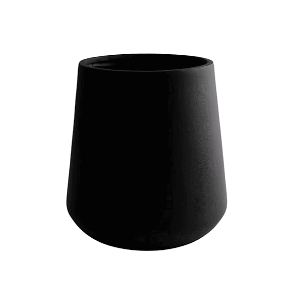 MACETERO FIBROCEMENTO FORMA GOTA Diametro: 45cm Alto: 45cm 1