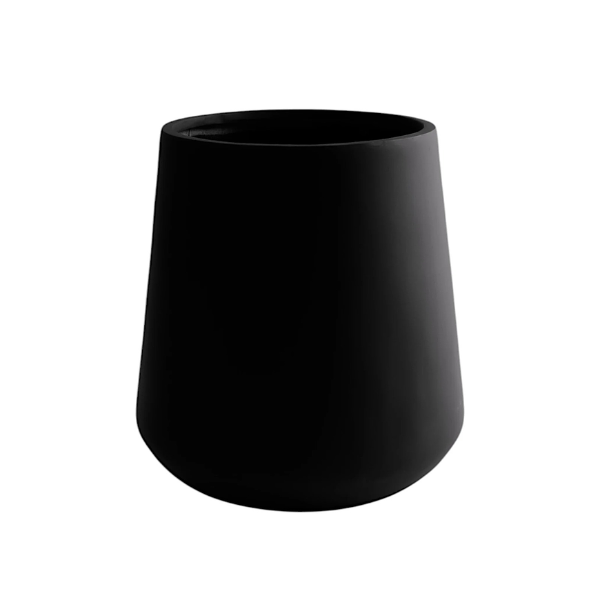 MACETERO FIBROCEMENTO FORMA GOTA Diametro: 45cm Alto: 45cm 1