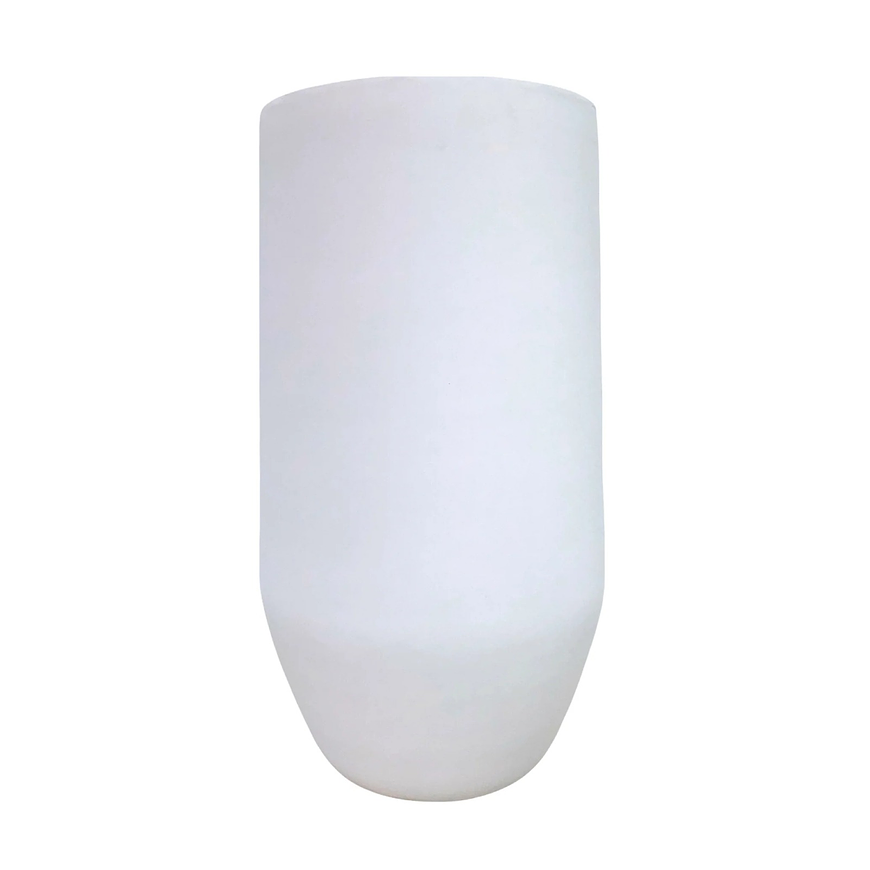 MACETERO FIBROCEMENTO CILINDRO BASE REDONDA Diametro: 45cm Alto: 80cm 2