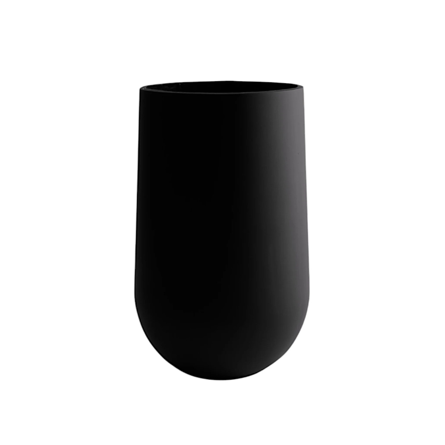 MACETERO FIBROCEMENTO CILINDRO BASE REDONDA Diametro: 45cm Alto: 80cm 1