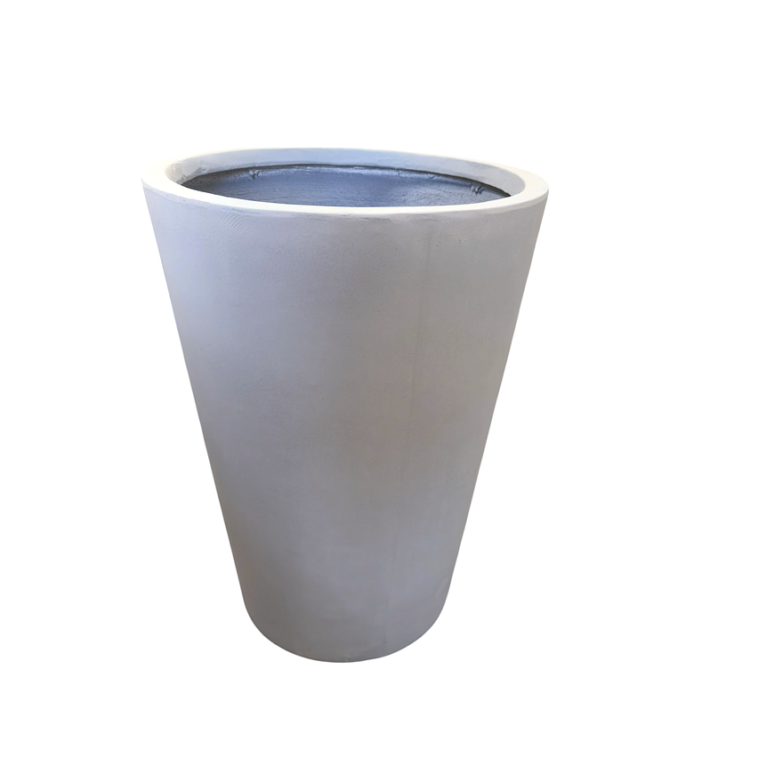 MACETERO FIBROCEMENTO CONICO Diametro: 50cm Alto: 70cm 1