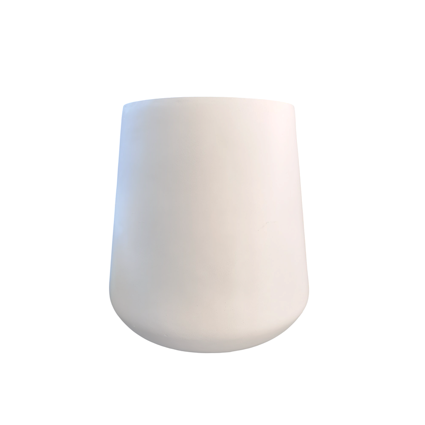 MACETERO FIBROCEMENTO FORMA GOTA Diametro: 45cm Alto: 45cm 2