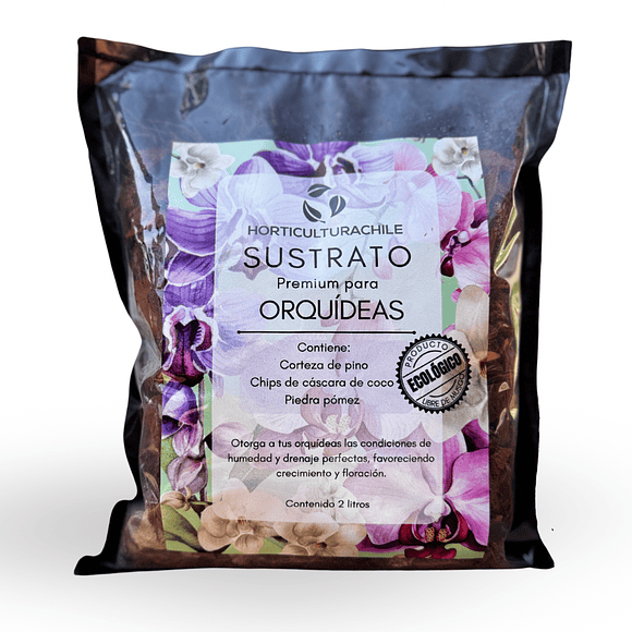 Sustrato Premium para Orquídeas 2 LITROS 1