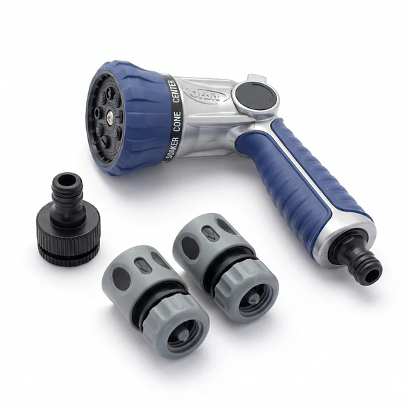 Pistola Orbit 8 Figuras Metalica con Conectores 1